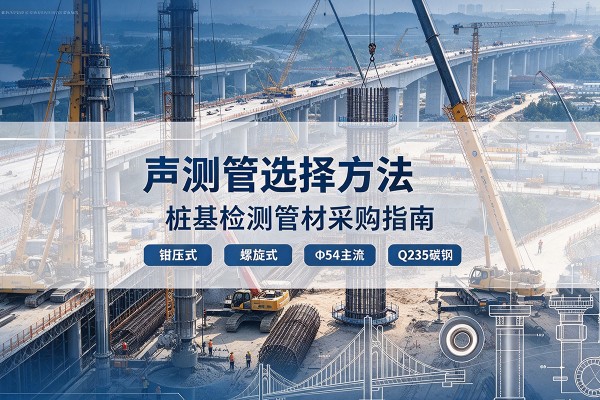 江汉声测管选型标准